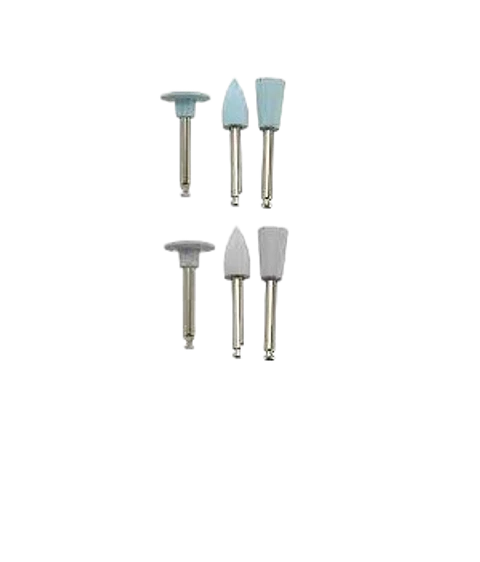 GOMAS PULIR RESINA DENTBYS 6 UNIDADES