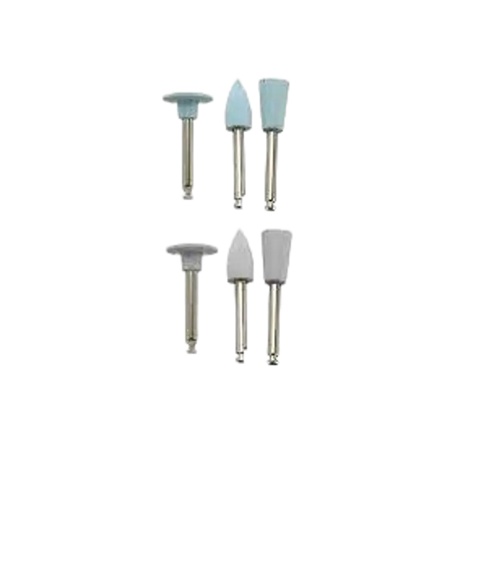 GOMAS PULIR RESINA DENTBYS 6 UNIDADES 1