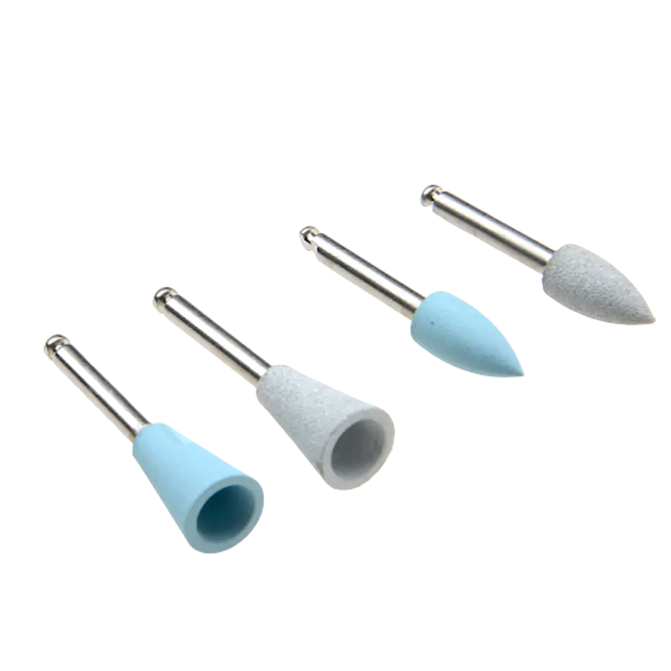GOMAS PULIR RESINA DENTBYS 4 UNIDADES 1