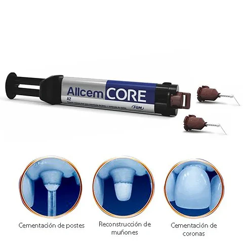 ALLCEM CORE CEMENTO DE RESINA DUAL 6 GRAMOS 