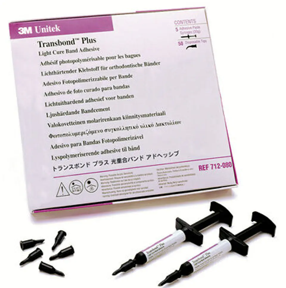 ADHESIVO TRANSBOND PLUS PARA BANDAS 5 JER+50 PTAS 712-080 3M 1