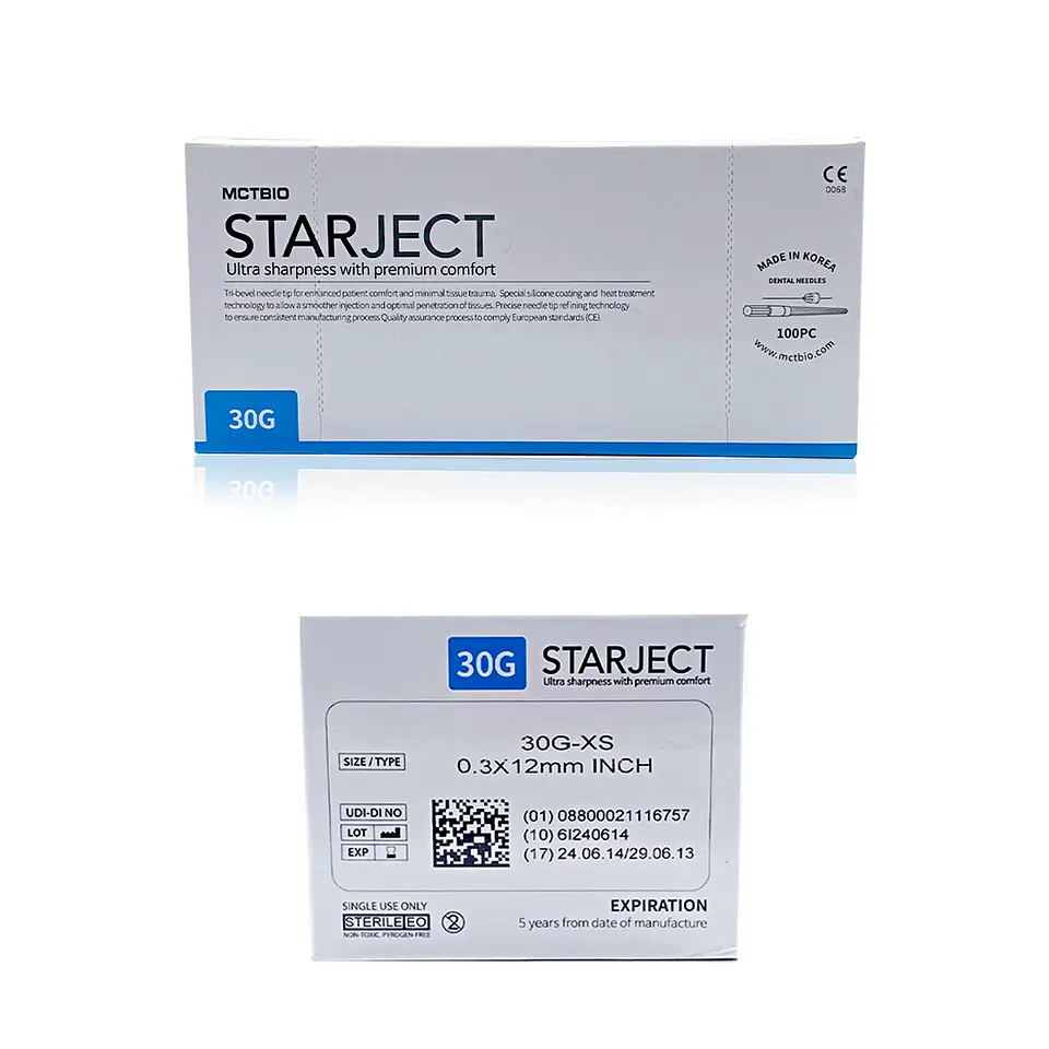 AGUJAS ESTERILES STARJECT  1