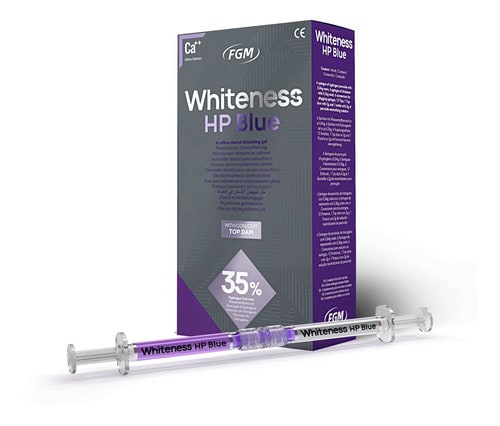 Blanqueamiento Whiteness Hp Blue 35% 6 pacientes FGM