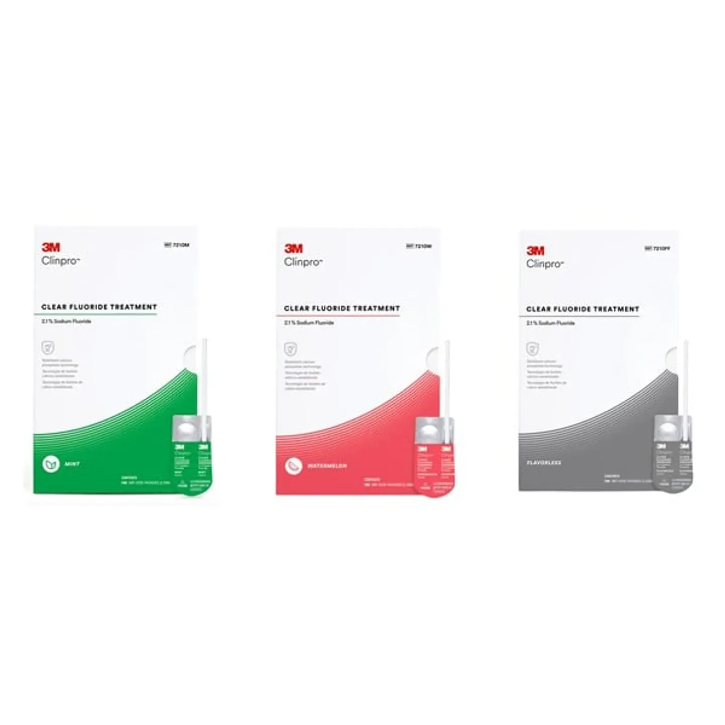 CLINPRO CLEAR 3M FLUORURO DE SODIO AL 2.1% 100 UNI 1