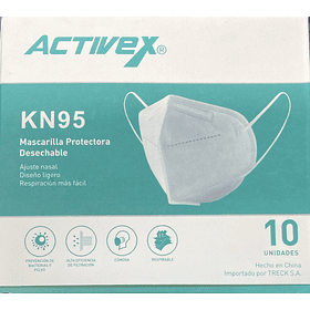 MASCARILLA KN 95 CAJA 10 UNDS
