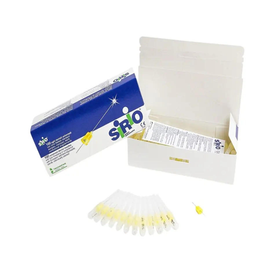 AGUJAS CORTAS 30G - SIRIO GREEN 1