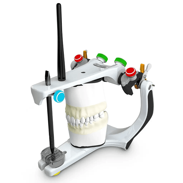 ARTICULADOR A7 PLUS COLORS CON ARCO FACIAL STANDARD BIOART 