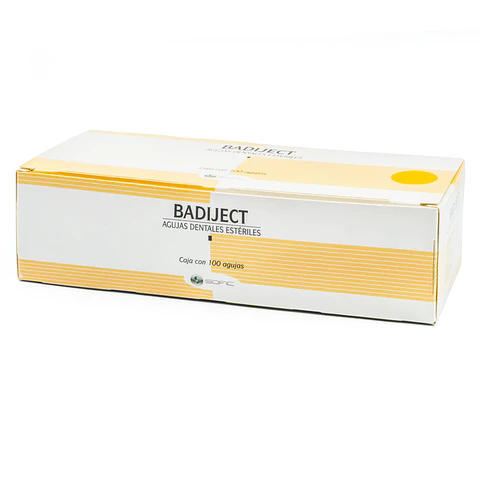 AGUJA LARGAS BADIJECT 27G 35MM. X 100 NOVOCOL