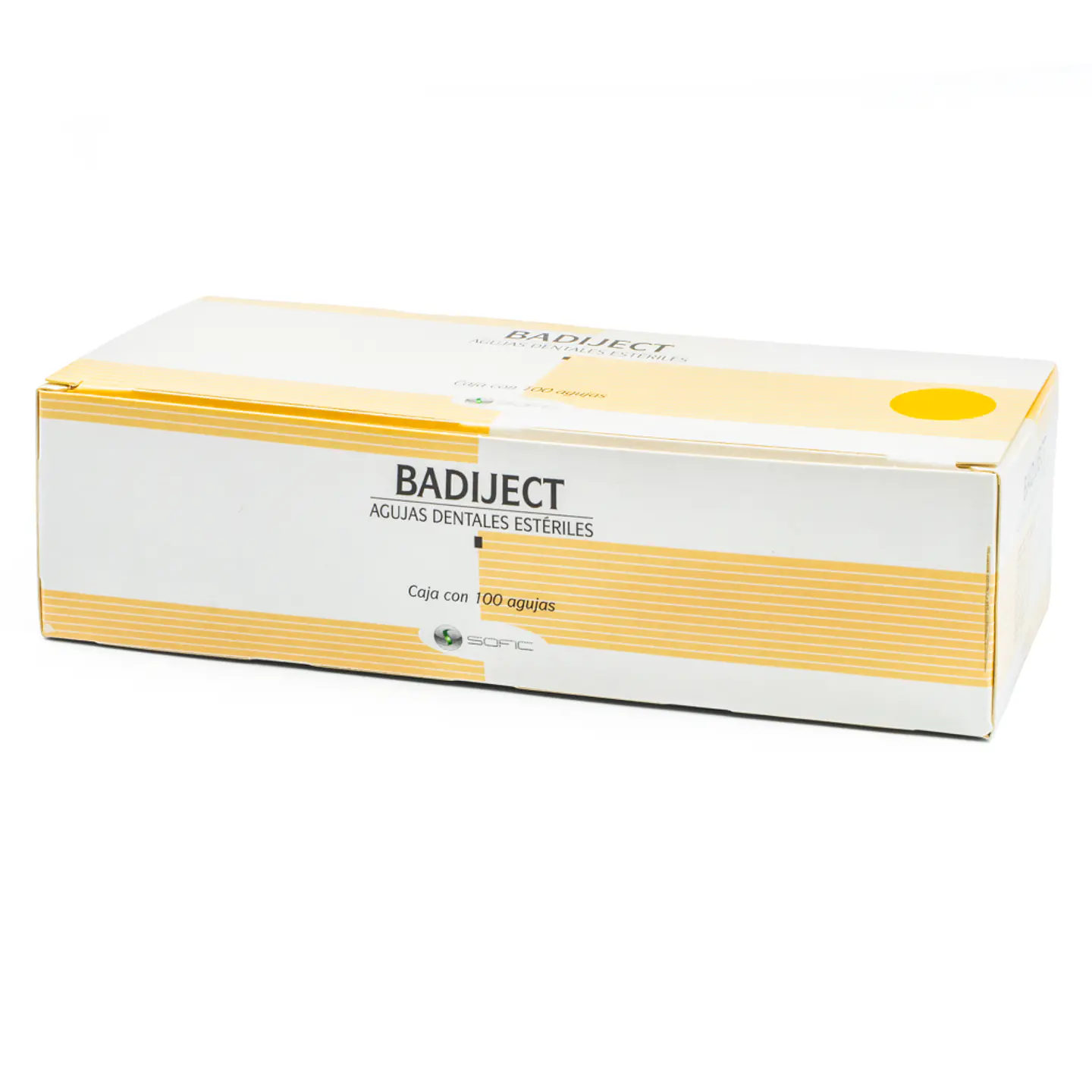 AGUJA LARGAS BADIJECT 27G 35MM. X 100 NOVOCOL 1