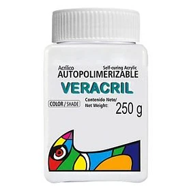 ACRILICO CUBETA NARANJO 250 G VERACRIL
