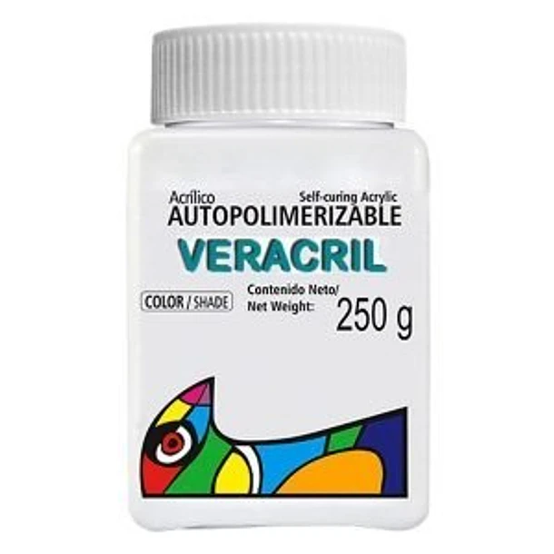  ACRILICO CUBETA AZUL 250 G VERACRIL 
