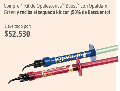BLANQUEAMIENTO OPALESCENCE BOOST , OFERTA SEGUNDA JERINGA 50% DESC