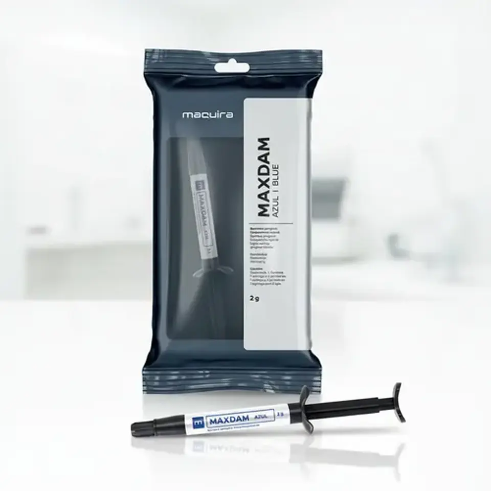 BARRERA GINGIVAL MAXDAM AZUL - MAQUIRA 1