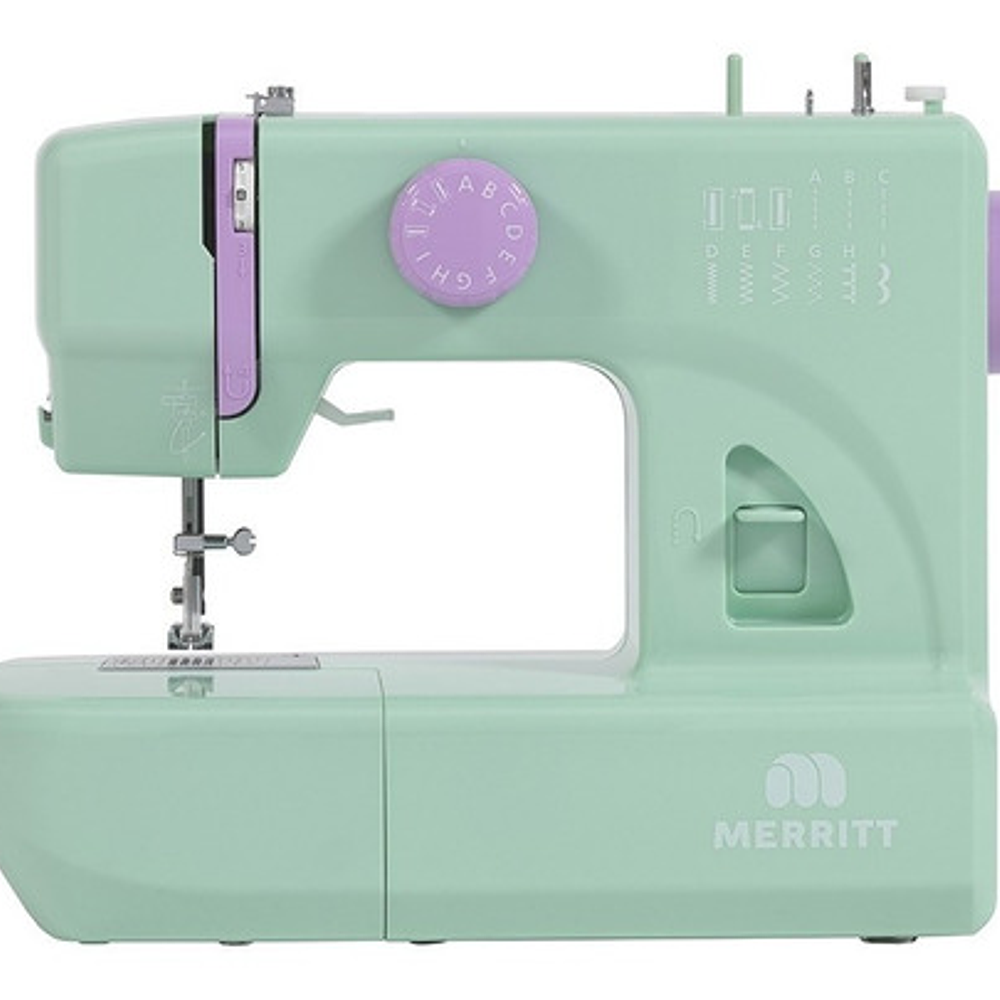 Máquina de coser Merritt Me 6 Verde Agua