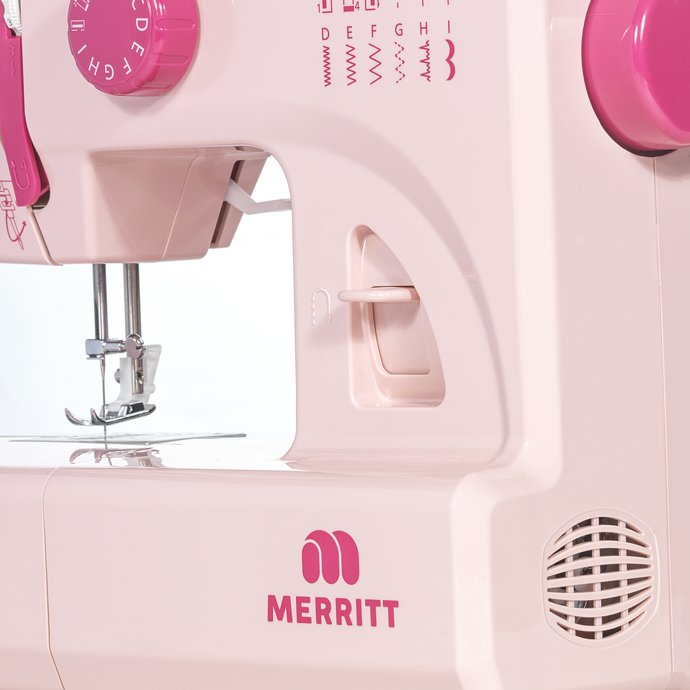 Máquina de coser Merritt Me 6 Rosada