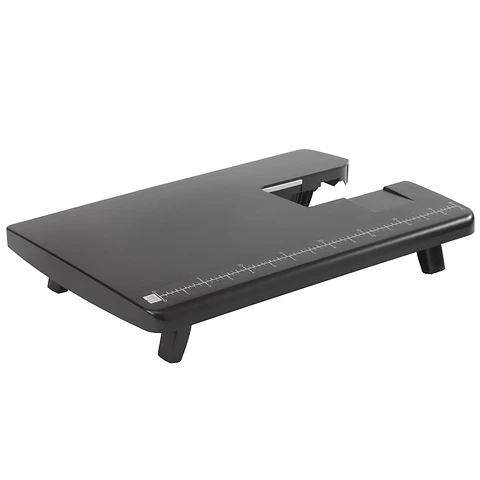 Mesa de extensión negra para máquina de coser Toyota Eco