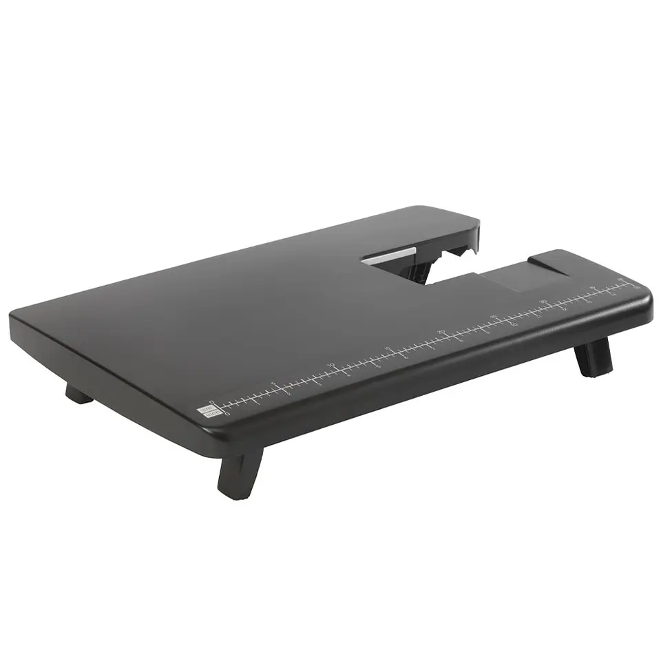 Mesa de extensión negra para máquina de coser Toyota Eco 1
