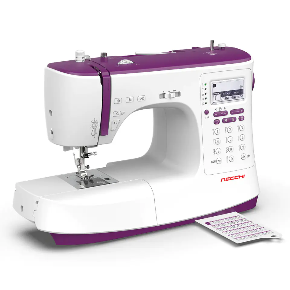 Máquina de coser computarizada Necchi NC204D 2