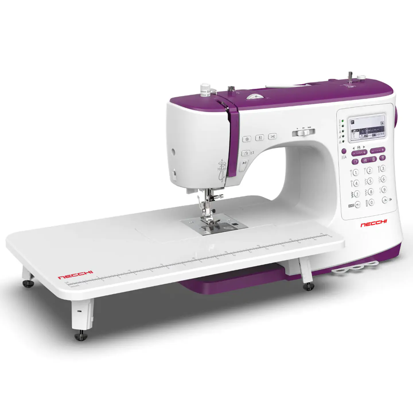 Máquina de coser computarizada Necchi NC204D 3