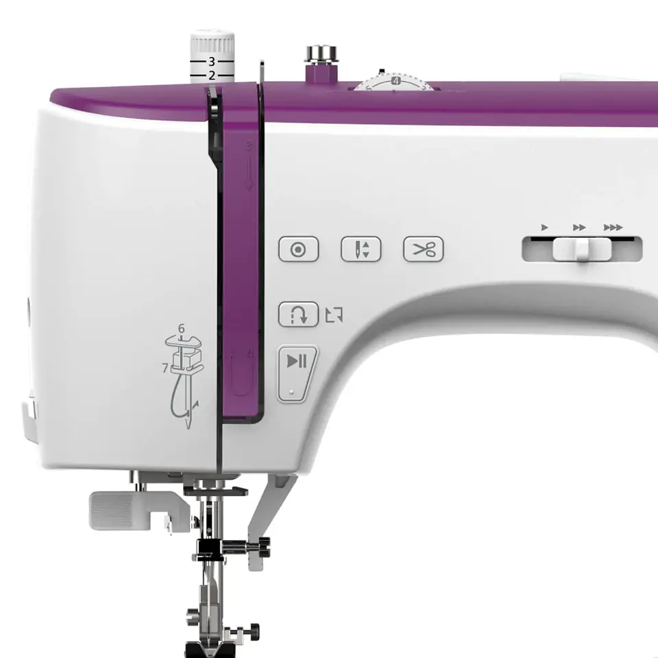 Máquina de coser computarizada Necchi NC204D 4
