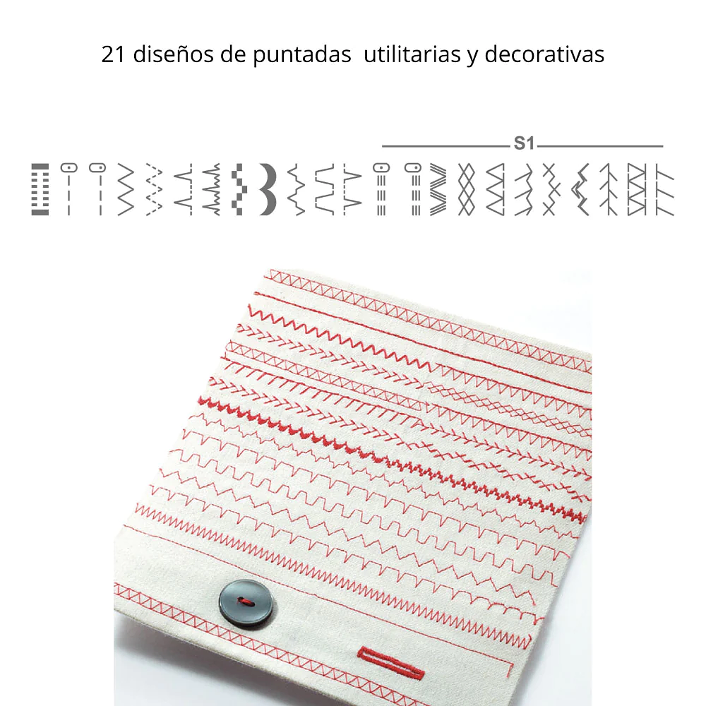 Máquina de coser Necchi K121A