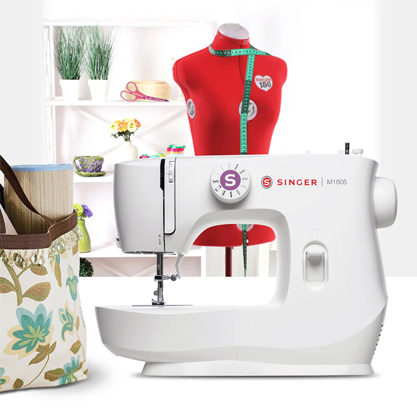 Máquina de coser Singer M1605 7
