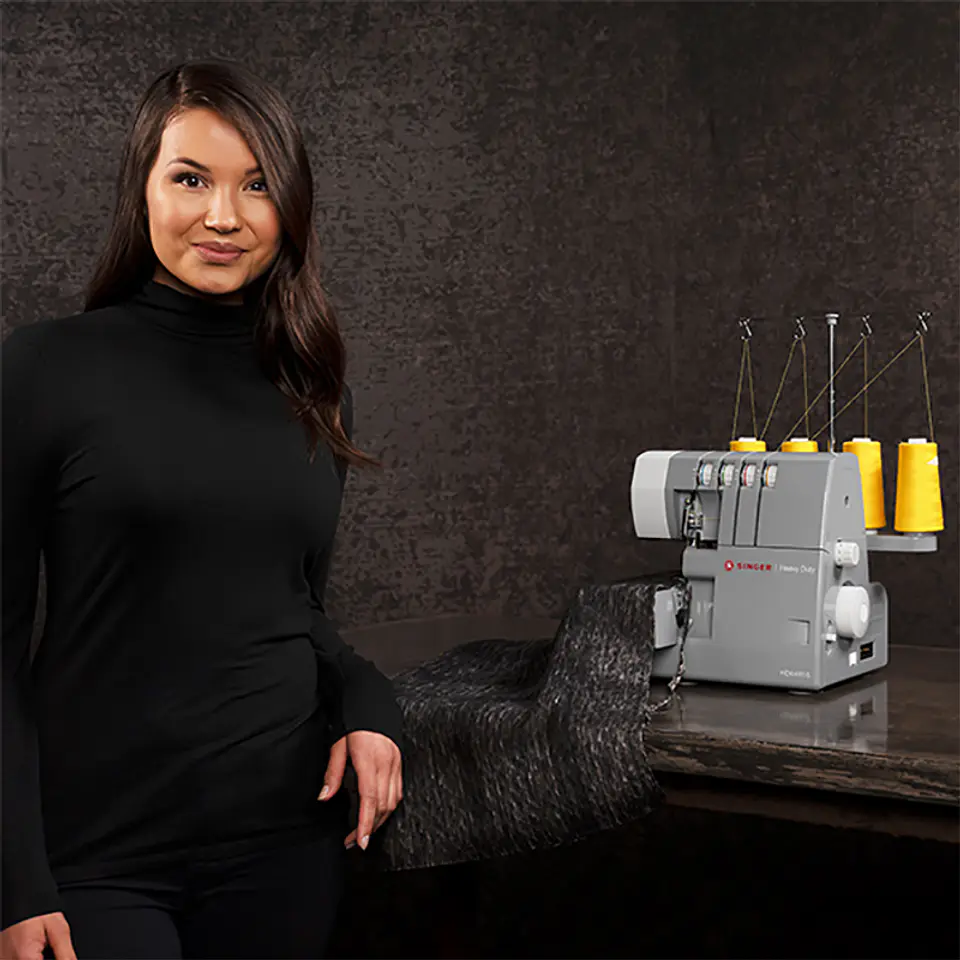 Máquina de coser Overlock Singer HD0405S Heavy Duty 8