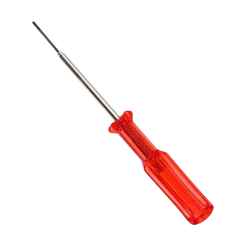 Destornillador hexagonal 1.5 mm rojo para Overlock