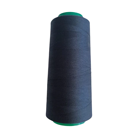 Hilo azul poliéster 2000 yardas para máquina de coser