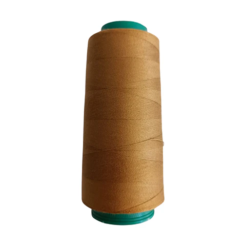 Hilo café 20/2 poliéster 1000 yardas para máquina de coser