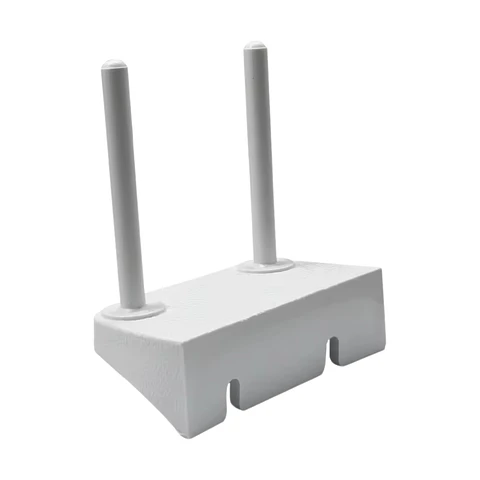 Porta carrete doble para máquina de coser