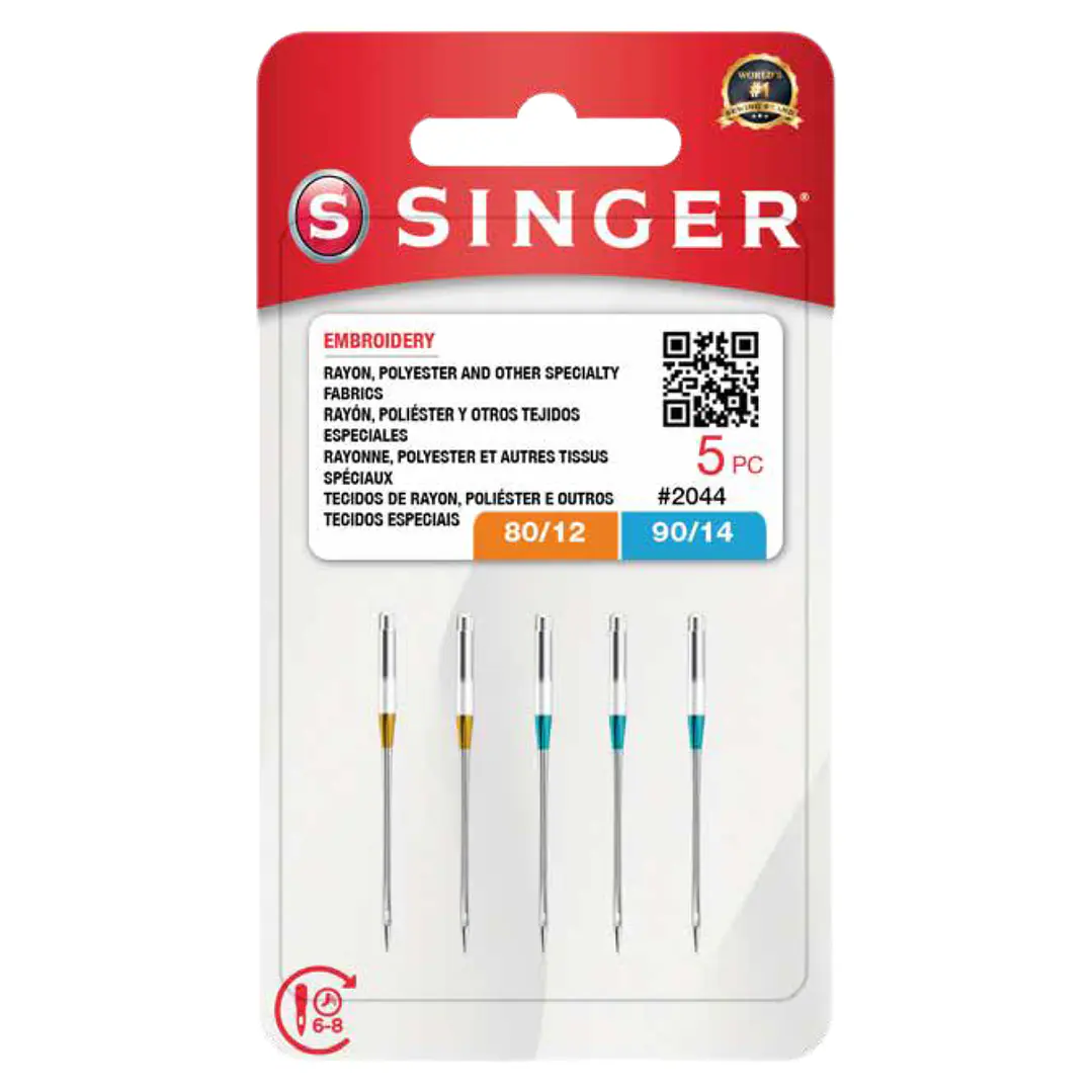  Aguja Singer 2044 (Bordadora doméstica), set 5 unidades 1