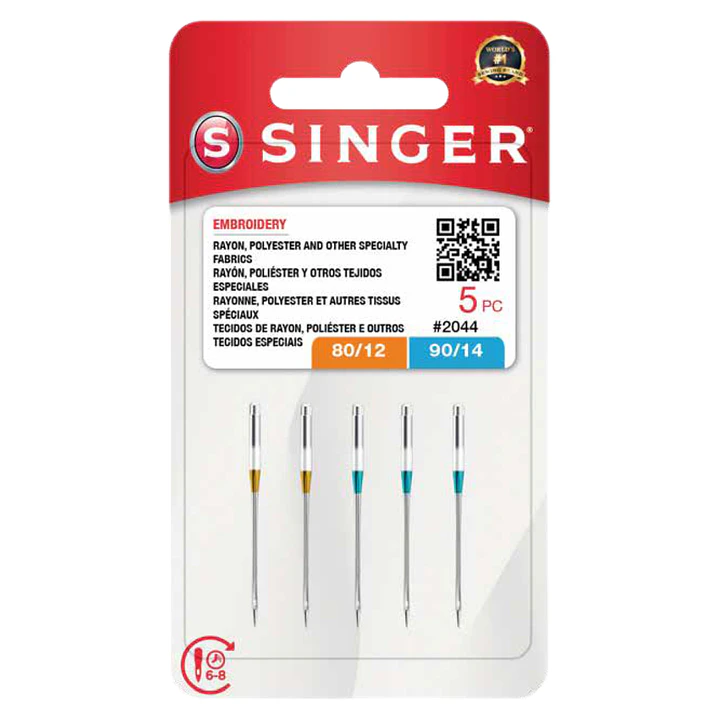  Aguja Singer 2044 (Bordadora doméstica), set 5 unidades 1