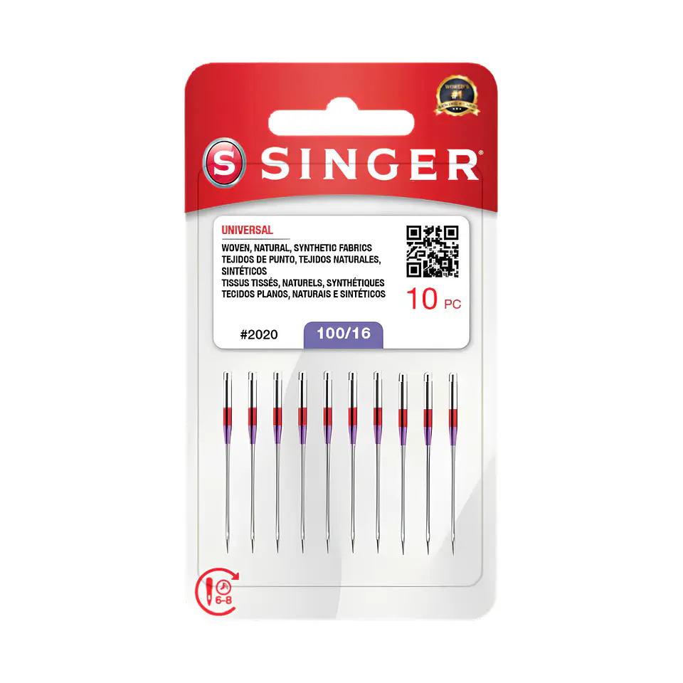  Aguja Singer 2020 (Universal), set 10 unidades 3