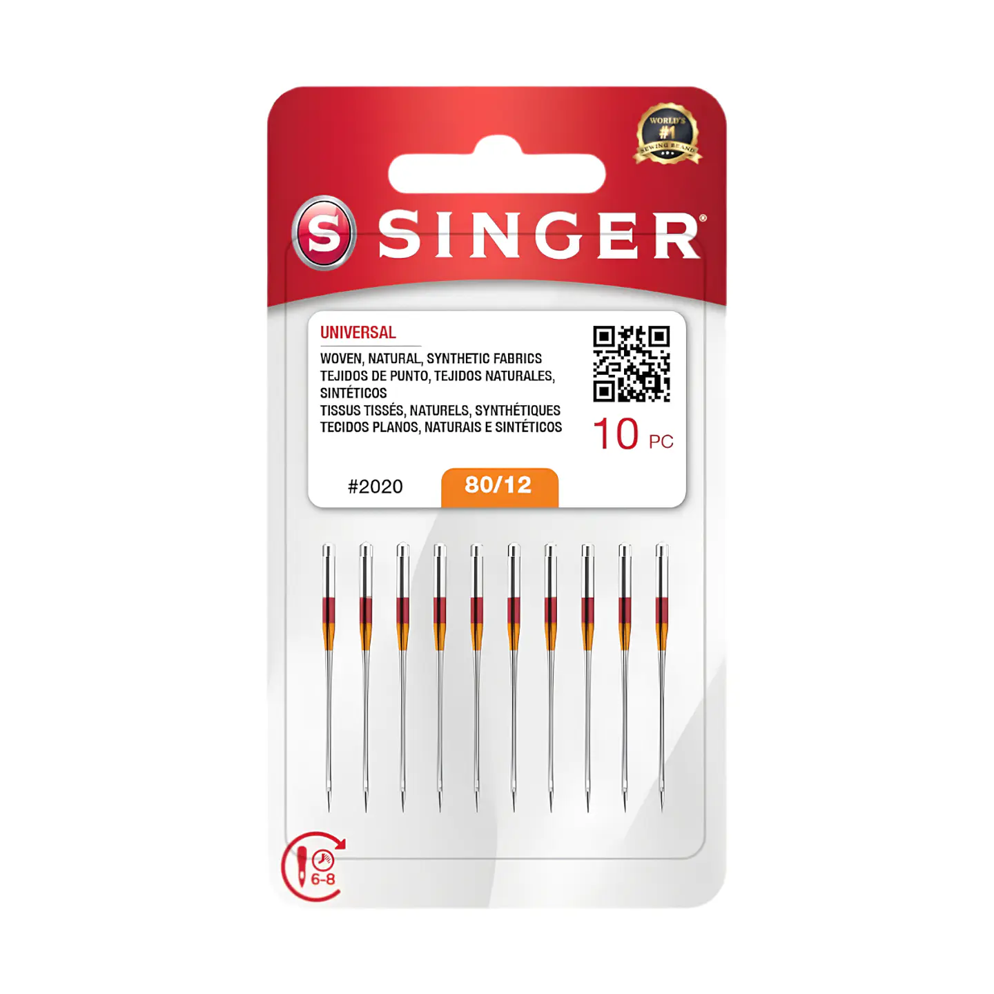  Aguja Singer 2020 (Universal), set 10 unidades 1