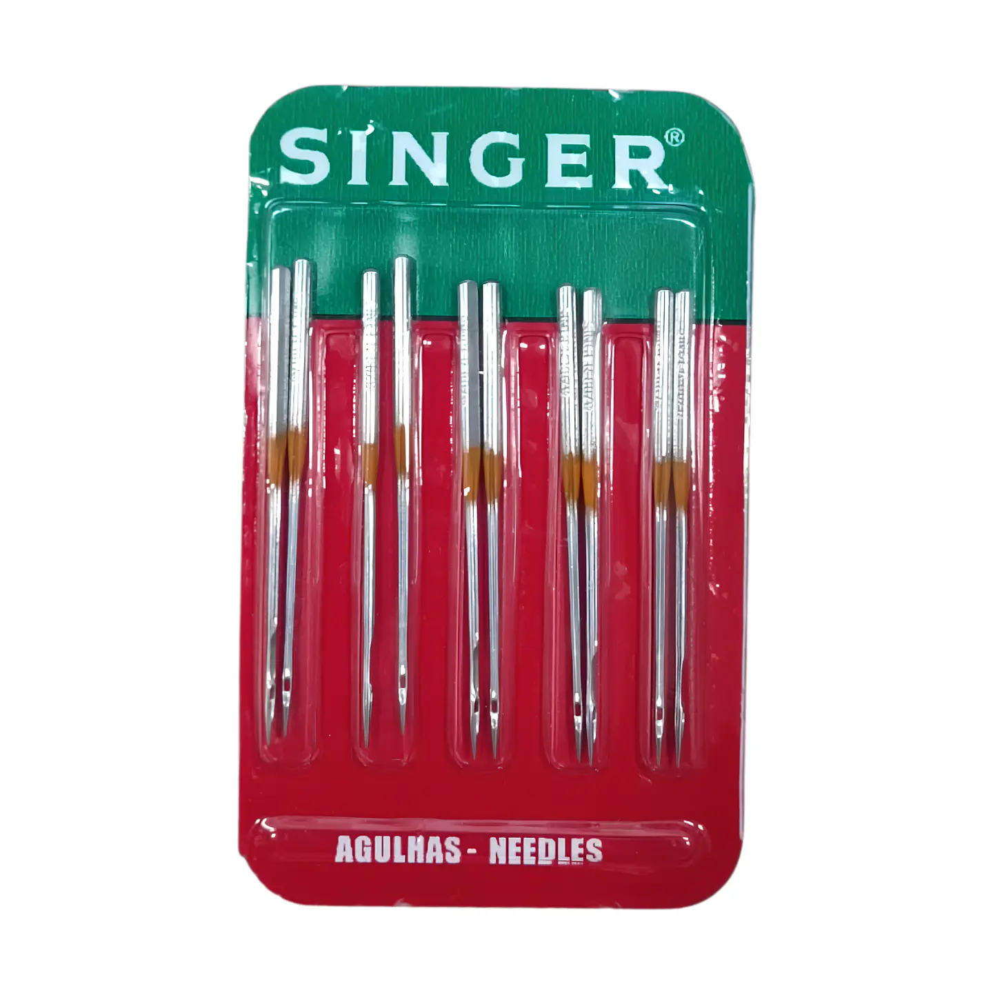  Aguja Singer 2054 Overlock(Punta Bola), set 10 unidades 1