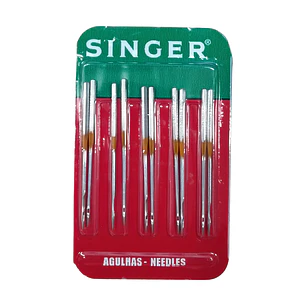  Aguja Singer 2054 Overlock(Punta Bola), set 10 unidades