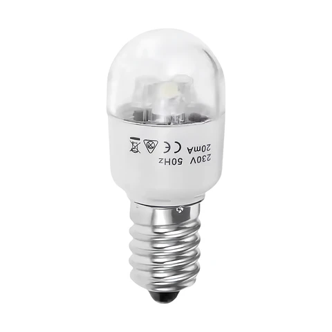 Ampolleta rosca mediana Led E14 para máquina de coser
