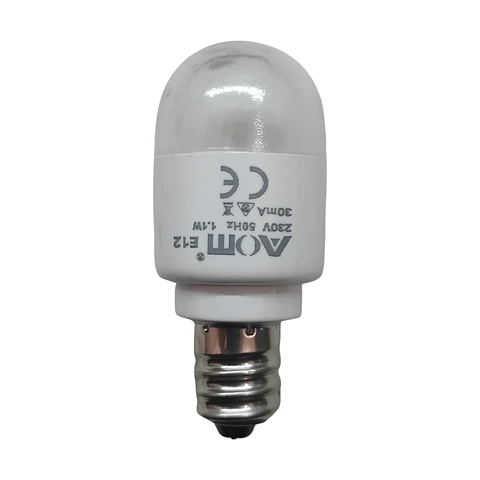 Ampolleta rosca chica Led E12 para máquina de coser