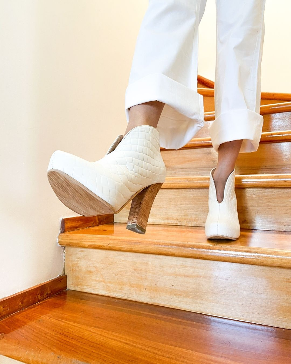 Joyce Blanca Taco Grueso 3