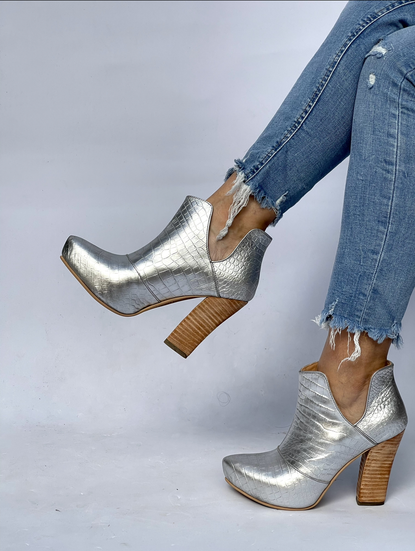 Barcelona Plata Croco 3