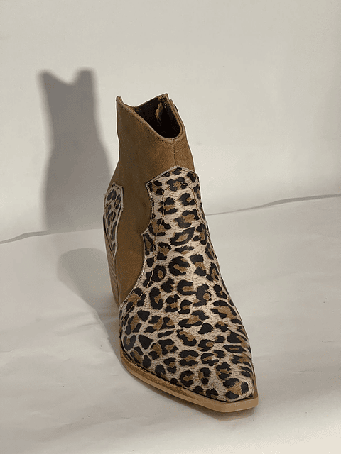 Oslo Camel Con Animal Print