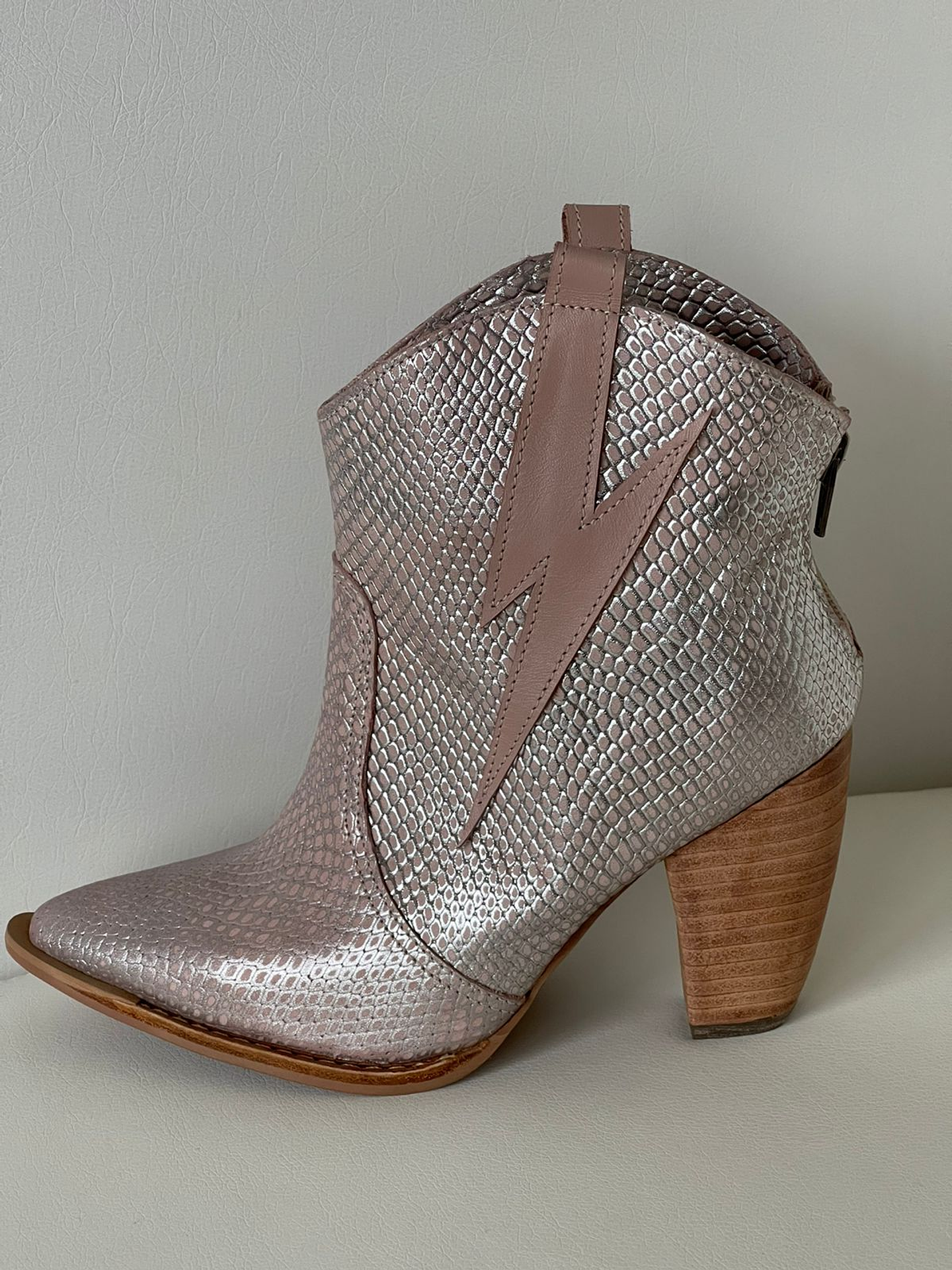 Italia Rayos Croco Rosado 1