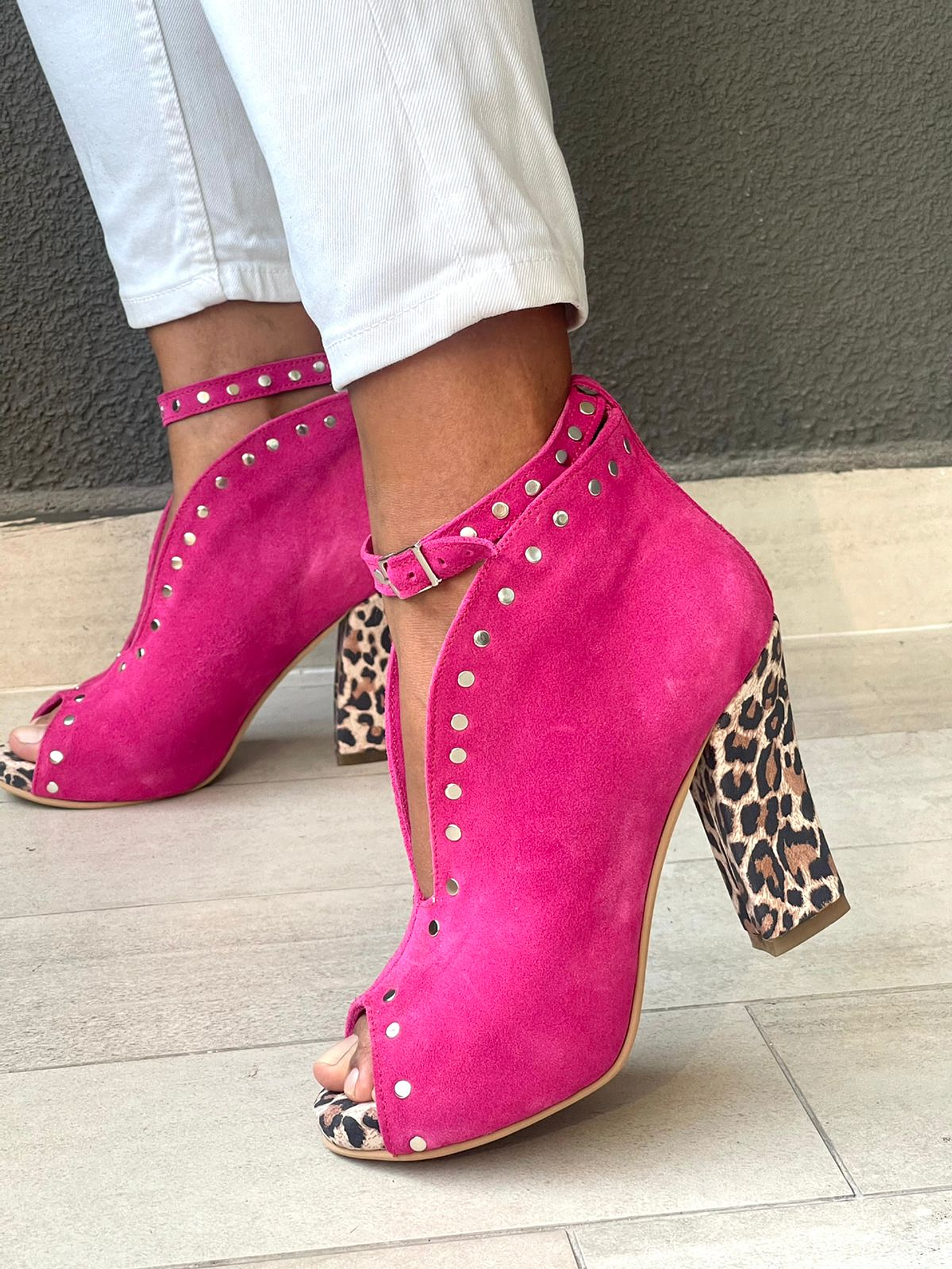 Liz Reno Fucsia Con Animal Print 1