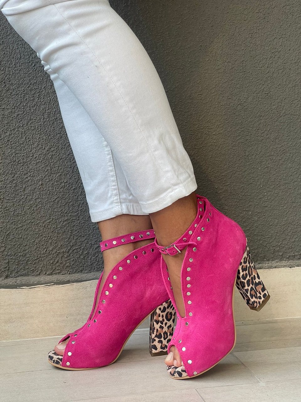 Liz Reno Fucsia Con Animal Print 4