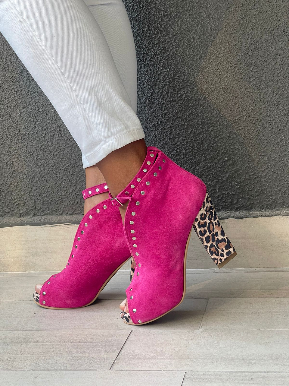 Liz Reno Fucsia Con Animal Print 5