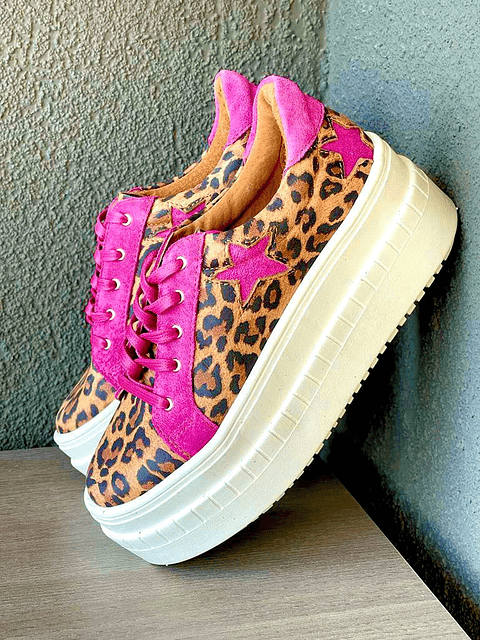 Miami Animal Print Con Fucsia