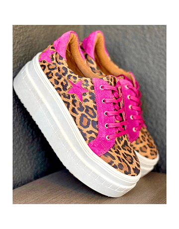 Miami Animal Print Con Fucsia