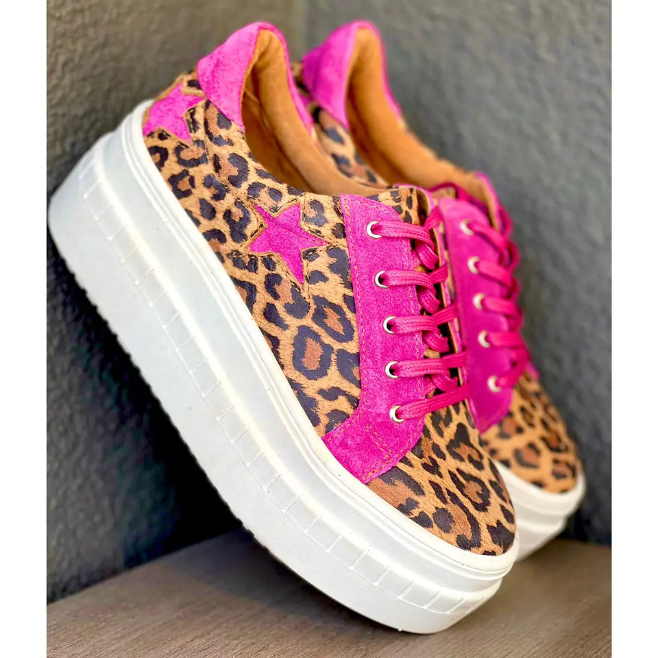 Miami Animal Print Con Fucsia 3