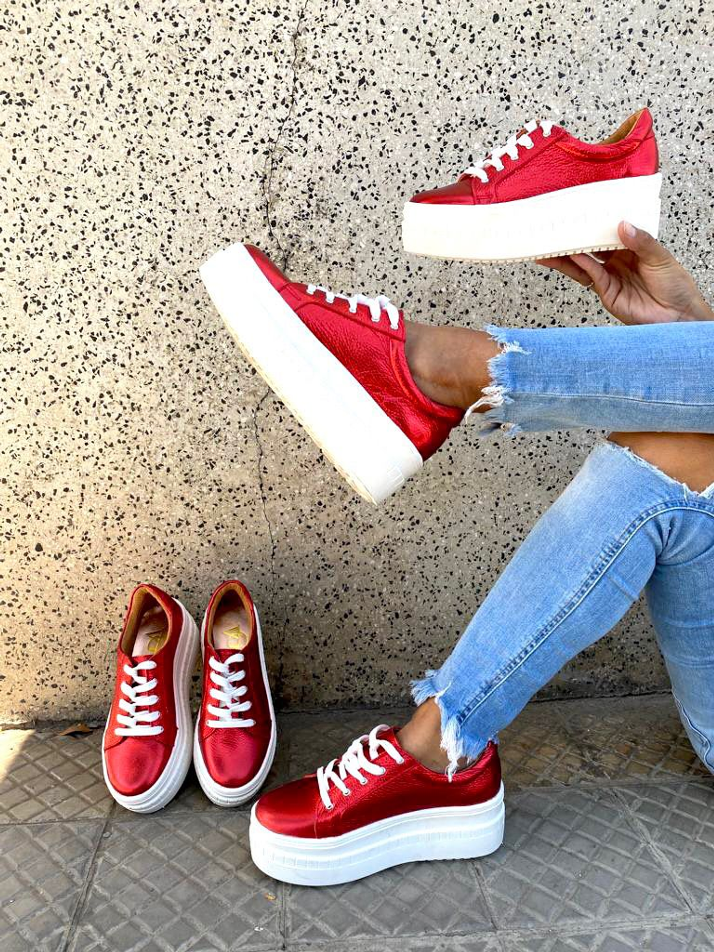 Miami Rojo Metalizado 2